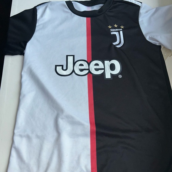 Other - Juventus Black and White Soccer Jersey